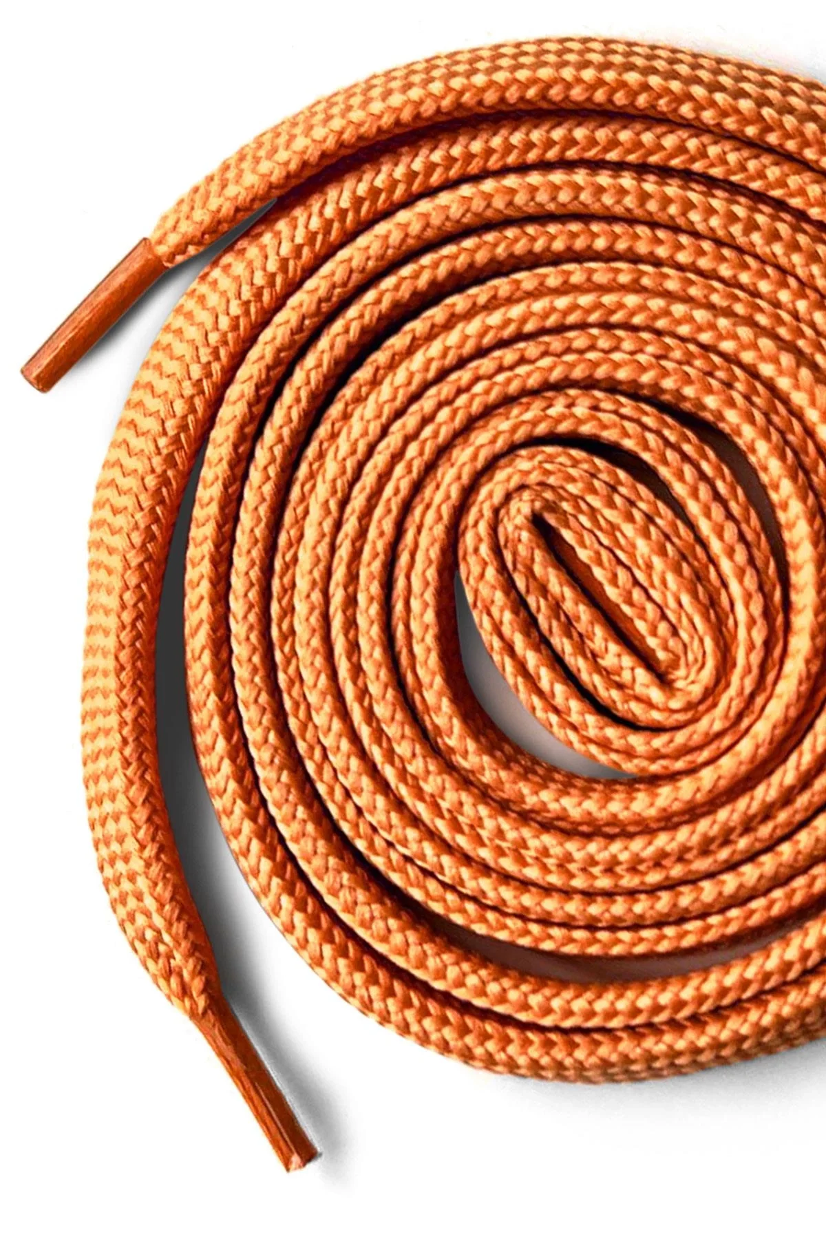 Turuncu 1 cm Kalınlığında 1 Çift Yassı Spor Ayakkabı Bağcığı