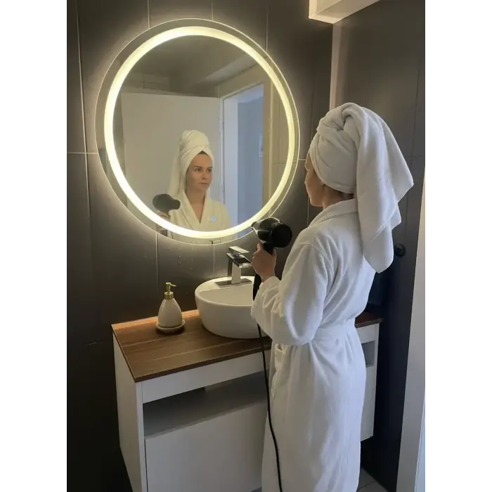 100cm Aurora Banyo Dolabı Seti - Beyaz