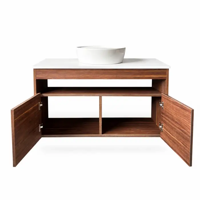 60cm Aurora Banyo Dolabı Full Set - Viktorya Ceviz