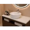 100cm Aurora Banyo Dolabı Seti - Ceviz
