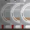 DOKUNMATİK LEDLİ YUVARLAK BANYO AYNASI (DİMMER ÖZELLİKLİ)
