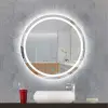 DOKUNMATİK LEDLİ YUVARLAK BANYO AYNASI (DİMMER ÖZELLİKLİ)