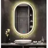 DOKUNMATİK LED IŞIKLI OVAL BANYO AYNASI (DİMMER ÖZELLİKLİ)