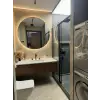 LED IŞIKLI YUVARLAK BANYO AYNASI