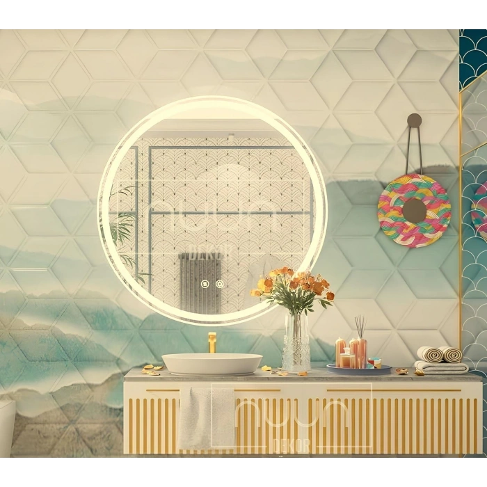 BUĞU ÇÖZÜCÜLÜ YUVARLAK BANYO AYNASI