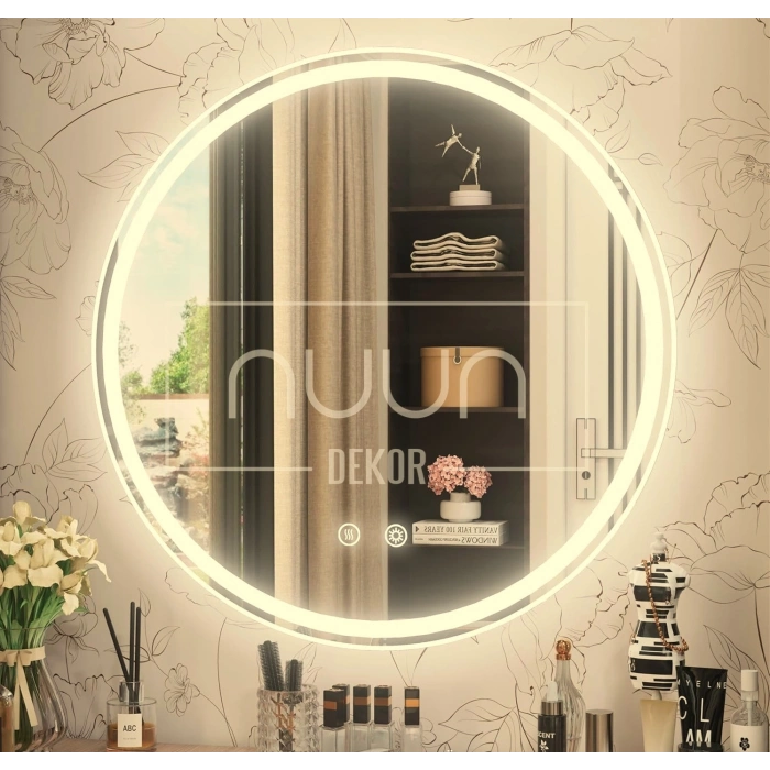 BUĞU ÇÖZÜCÜLÜ YUVARLAK BANYO AYNASI