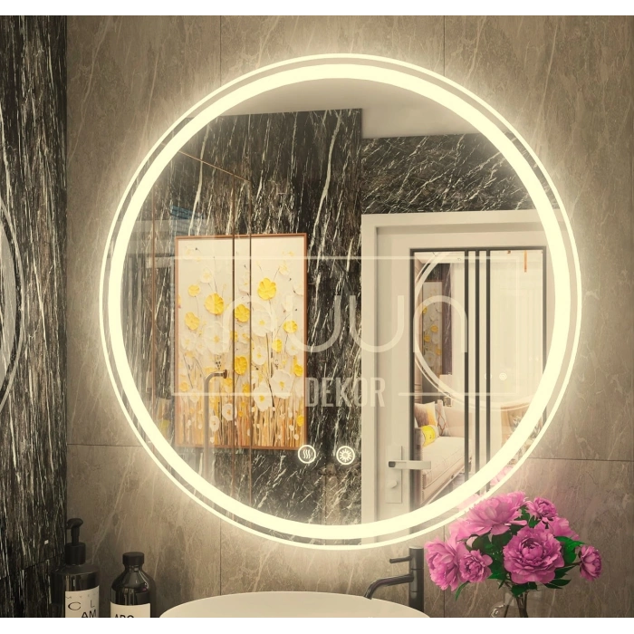 BUĞU ÇÖZÜCÜLÜ YUVARLAK BANYO AYNASI