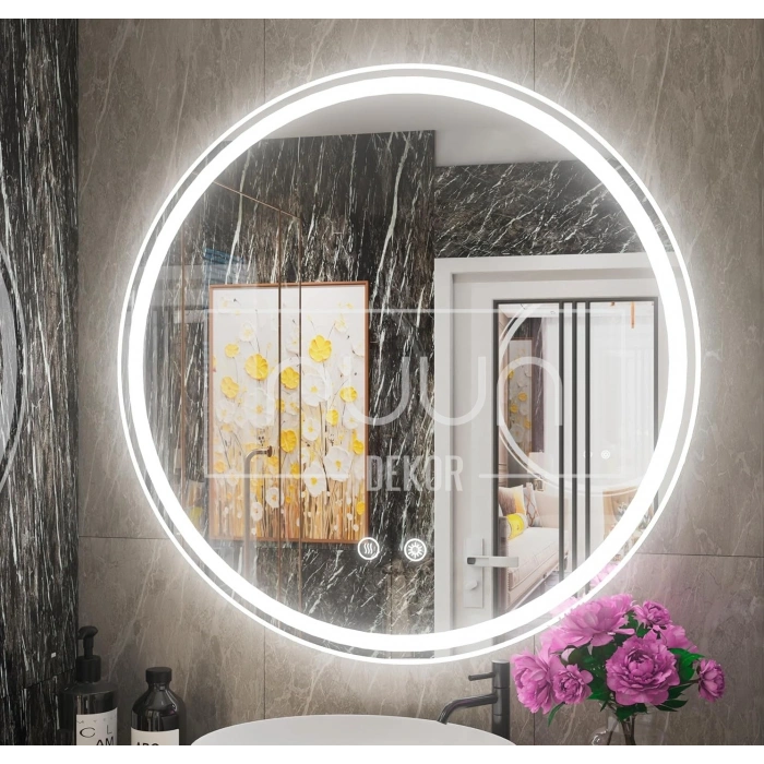 BUĞU ÇÖZÜCÜLÜ YUVARLAK BANYO AYNASI