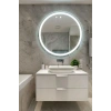 LED IŞIKLI YUVARLAK BANYO AYNASI