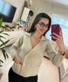 Krem Düğmeli Ceket Görünümlü Triko Hırka