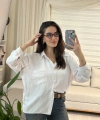 Kadın Basic Beyaz Gömlek