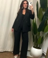 Kadın Siyah Oversize Blazer Ceket
