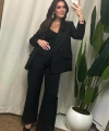 Kadın Siyah Oversize Blazer Ceket
