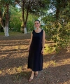 Kadın Siyah Midi Elbise