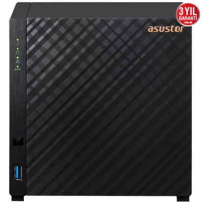 ASUSTOR AS1104T 4 SLOT 1GB DDR4 3.5 NAS DEPOLAMA ÜNİTESİ