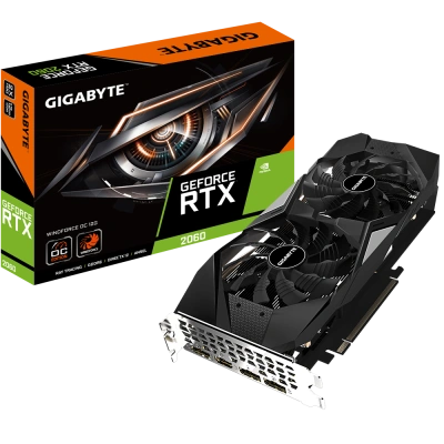 GIGABYTE GV-N2060WF2OC-12GD RTX 2060 12GB GDDR6 DP HDMI 192BİT