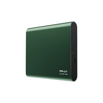 PNY Pro Elite Yeşil 250 GB 880/900MB/s USB 3.2 Gen 2 Type-C Taşınabilir SSD (PSD0CS2060GN-250-RB)