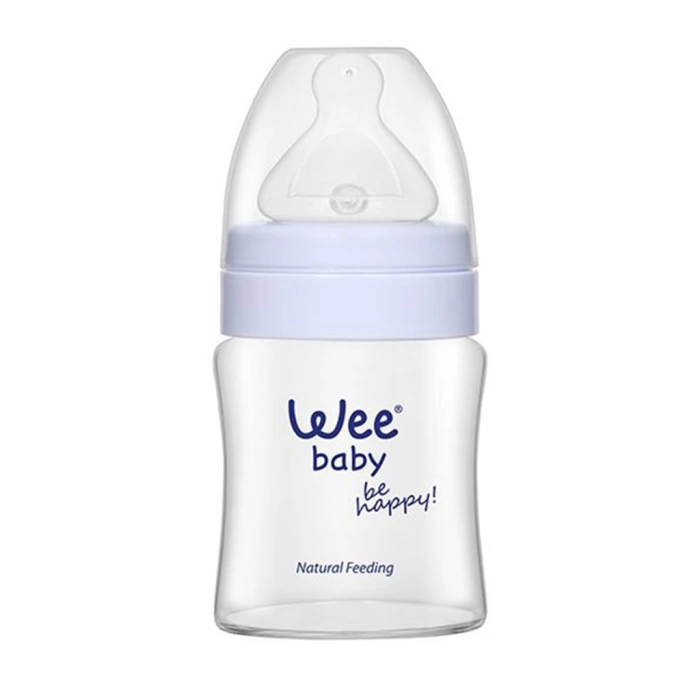 Wee Baby Isıya Dayanıklı Akıtmaz Cam Bardak 120 ML