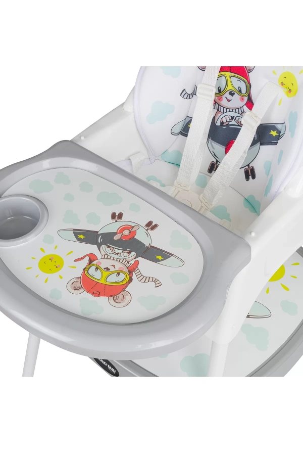 Maxi Taxi Baby Feeding 3in1 Çalışma Masalı Mama Sandalyesi