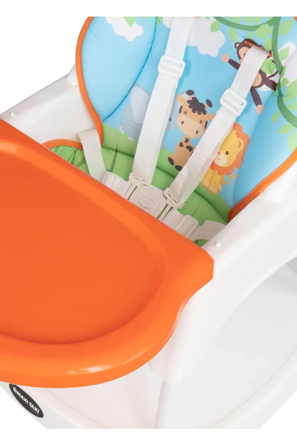 Maxi Taxi Baby Feeding 3in1 Çalışma Masalı Mama Sandalyesi