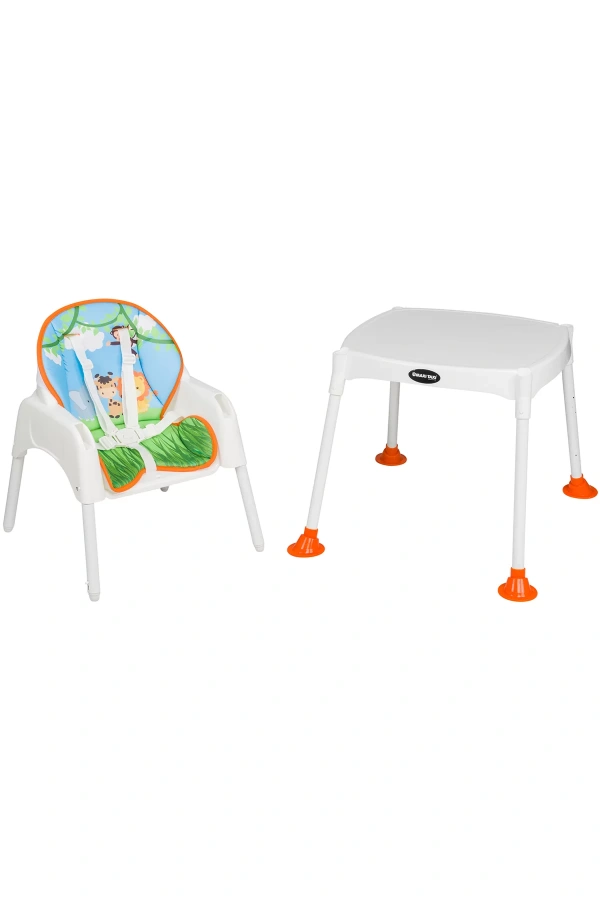 Maxi Taxi Baby Feeding 3in1 Çalışma Masalı Mama Sandalyesi