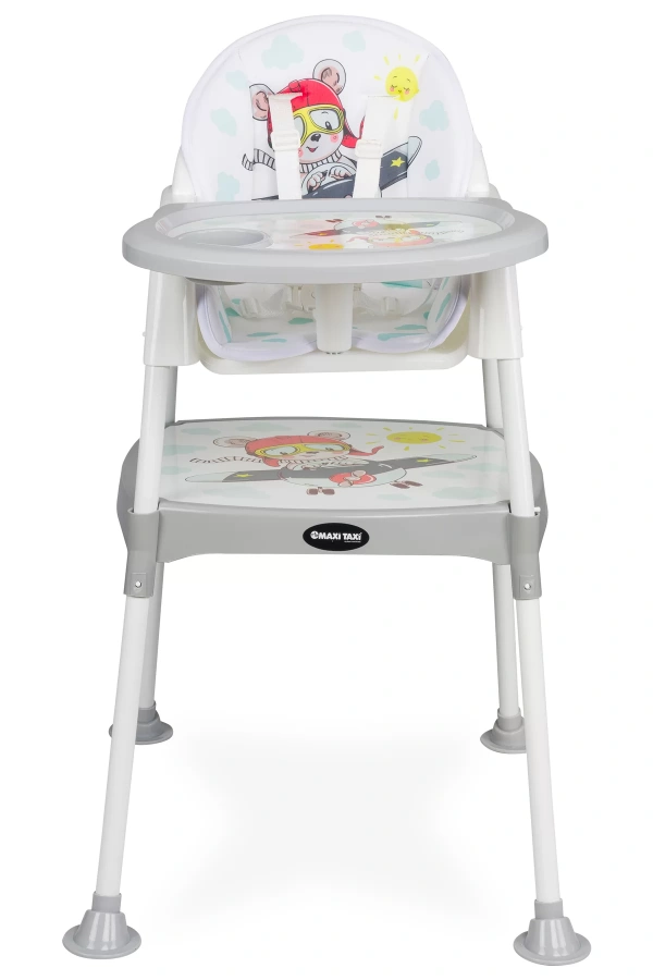 Maxi Taxi Baby Feeding 3in1 Çalışma Masalı Mama Sandalyesi