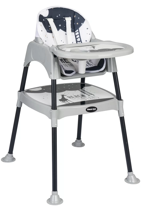 Maxi Taxi Baby Feeding 3in1 Çalışma Masalı Mama Sandalyesi