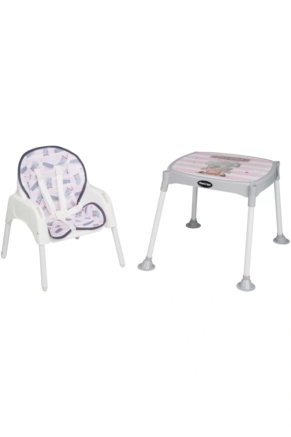 Maxi Taxi Baby Feeding 3in1 Çalışma Masalı Mama Sandalyesi