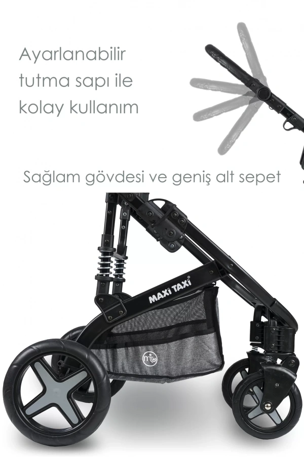 Maxi Taxi Fast Pro Alüminyum Travel Sistem Bebek Arabası