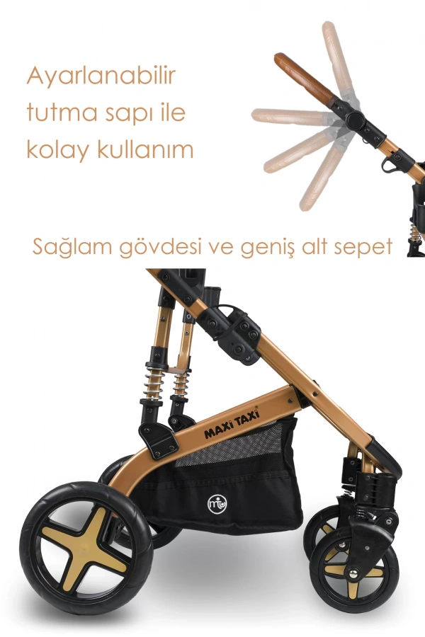 Maxi Taxi Fast Pro Alüminyum Travel Sistem Bebek Arabası