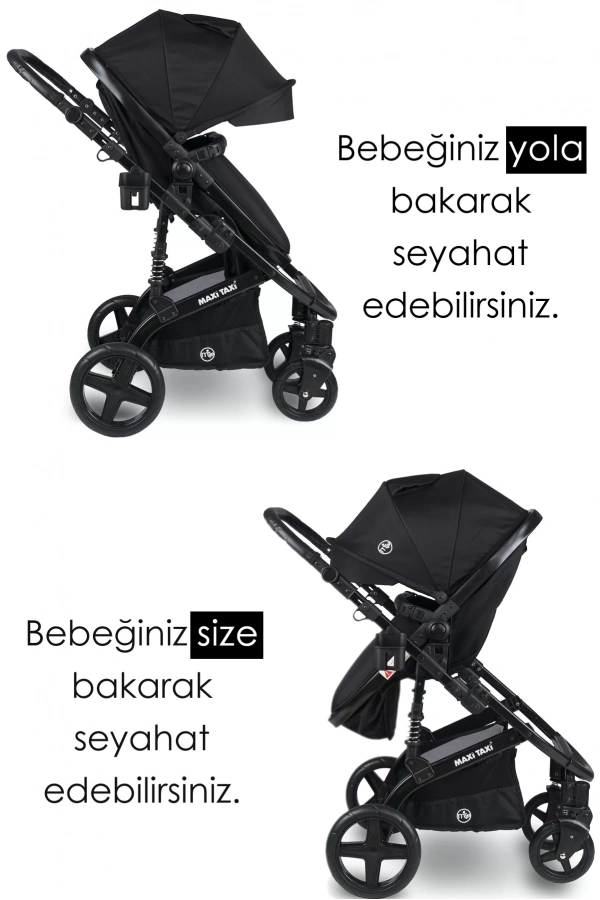 Maxi Taxi Fast Pro Alüminyum Travel Sistem Bebek Arabası