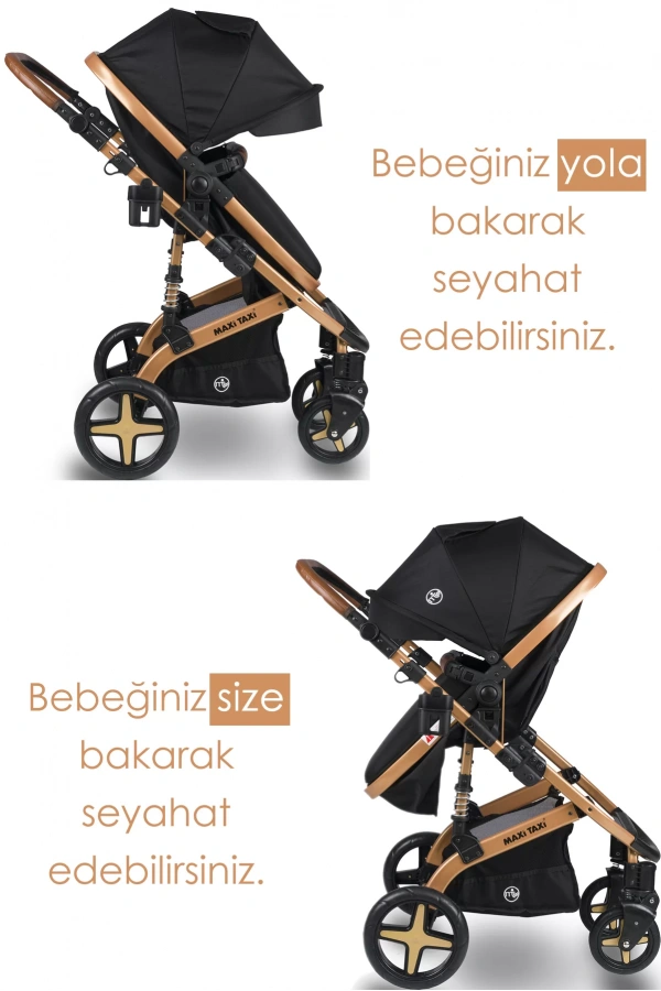Maxi Taxi Fast Pro Alüminyum Travel Sistem Bebek Arabası