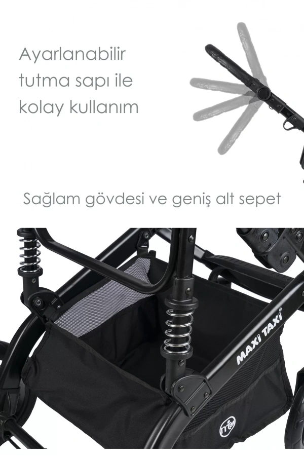 Maxi Taxi Fast Pro Alüminyum Travel Sistem Bebek Arabası