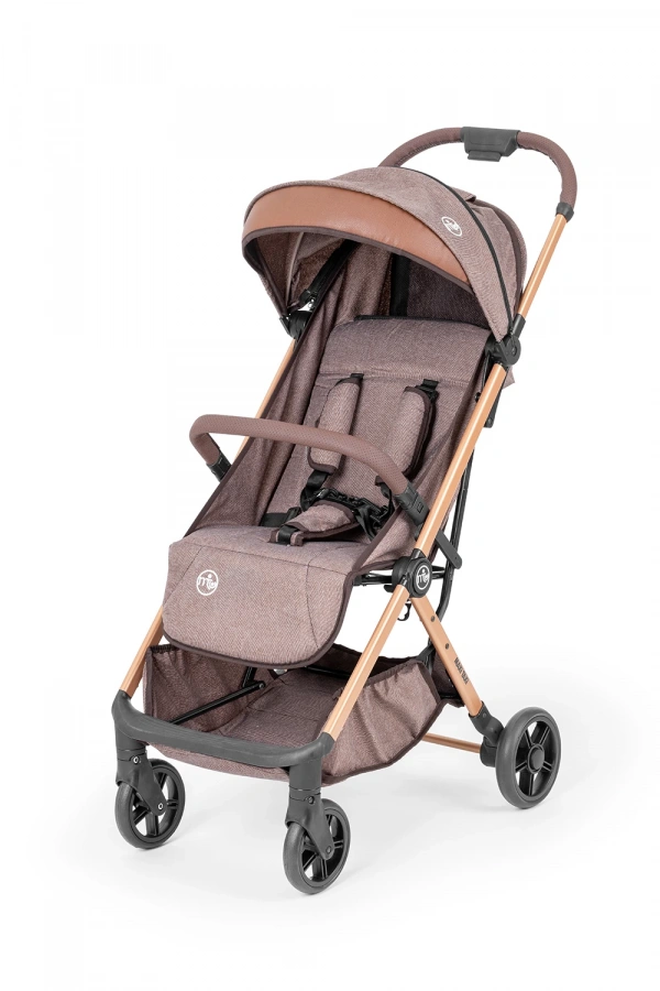 Maxi Taxi Airmini Otomatik Katlanır Kabin Boy Alüminyum Yeni Nesil Bebek Arabası-Kahverengi