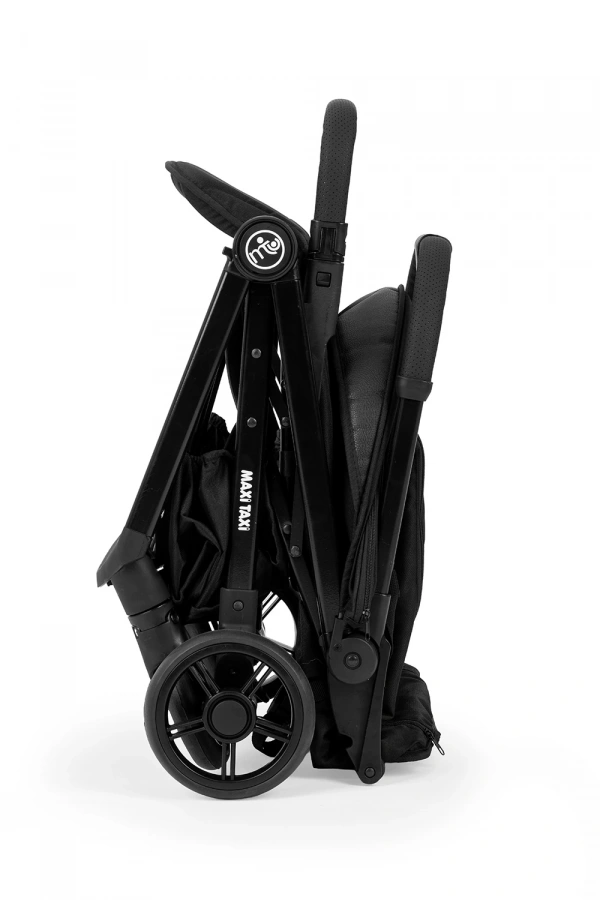 Maxi Taxi Airmini Otomatik Katlanır Kabin Boy Travel Sistem Bebek Arabası - Siyah