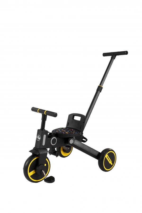 Maxi Taxi Easy Trike Ebeveyn Kontrollü Katlanabilir Bisiklet Renkli