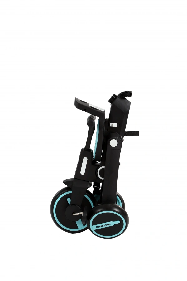 Maxi Taxi Easy Trike Ebeveyn Kontrollü Katlanabilir Bisiklet Turkuaz