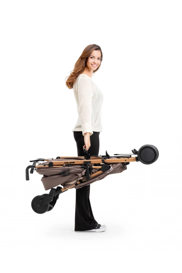 Maxi Taxi Floki Tam Yatarlı Alüminyum Baston Bebek Arabası