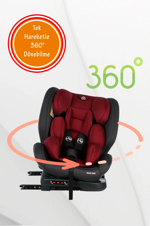 Maxi Taxi Safe Travel 0-36 kg 360 dönebilen İsofix Oto Koltuğu
