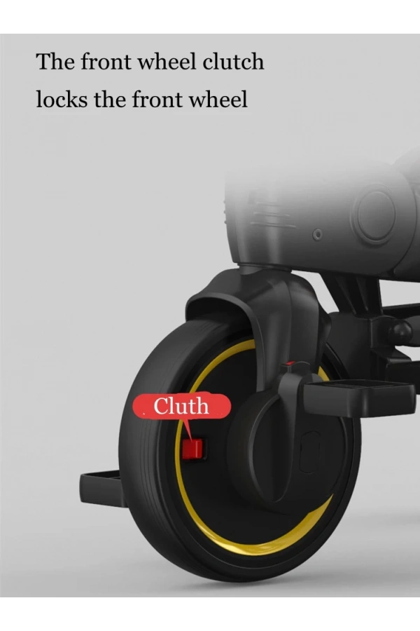 Maxi Taxi Trike Plus F3 Ebeveyn Kontrollü Katlanabilir Bisiklet