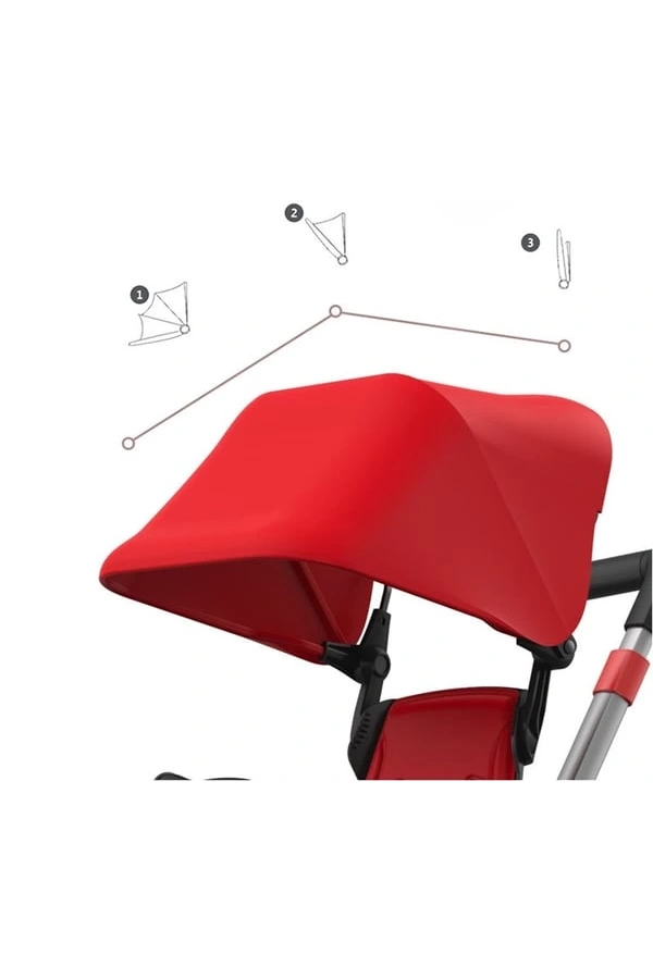 Maxi Taxi Trike Plus F3 Ebeveyn Kontrollü Katlanabilir Bisiklet