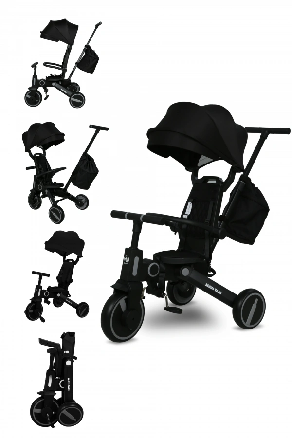 Maxi Taxi Trike Plus F5 Ebeveyn Kontrollü Çift Yönlü Katlanabilir Bisiklet