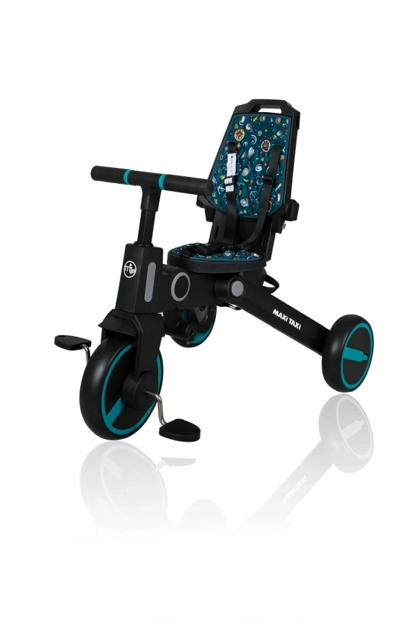 Maxi Taxi Trike Plus F5 Ebeveyn Kontrollü Çift Yönlü Katlanabilir Bisiklet