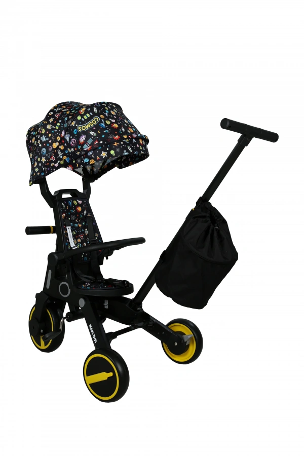 Maxi Taxi Trike Plus F5 Ebeveyn Kontrollü Çift Yönlü Katlanabilir Bisiklet