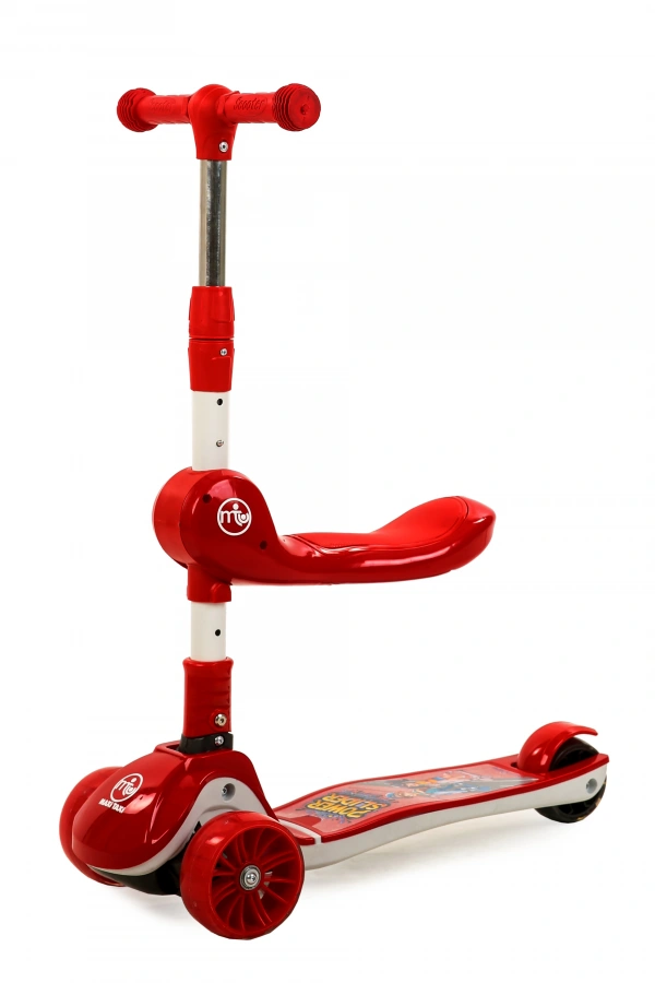 Zoomy Oturaklı  Işıklı Katlanabilir Scooter