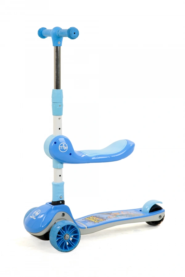 Zoomy Oturaklı Işıklı Katlanabilir Scooter