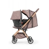 Maxi Taxi Airmini Otomatik Katlanır Kabin Boy Travel Sistem Bebek Arabası - Kahverengi