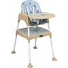 Maxi Taxi Baby Feeding 3in1 Çalışma Masalı Mama Sandalyesi Krem  Kuzu