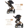 Maxi Taxi Fast Pro Alüminyum Travel Sistem Bebek Arabası / Caramel Black