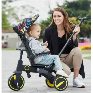 Maxi Taxi Easy Trike Ebeveyn Kontrollü Katlanabilir Bisiklet